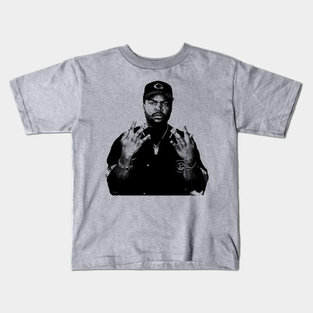 Ice Cube Pencil Art Kids T-Shirt by 2010artpage